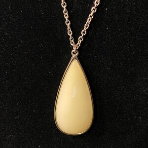 Teardrop Pendant Necklace Long Chain Women's Fashion Jewelry